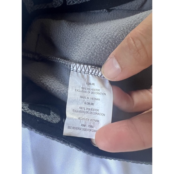 Defend L8 Pants Mens Large Gray Fleece Lined Joggers‎ Athletic Outdoor - Picture 8 of 13